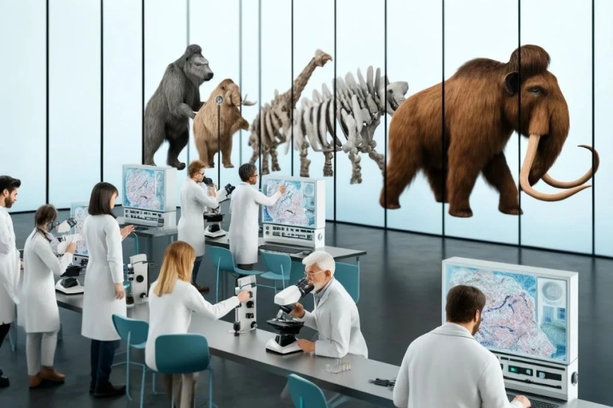 What Techniques Do Scientists Use to Study Extinct Ice Age Animals?