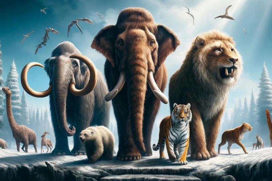 Ice Age Animals and Their Desendants