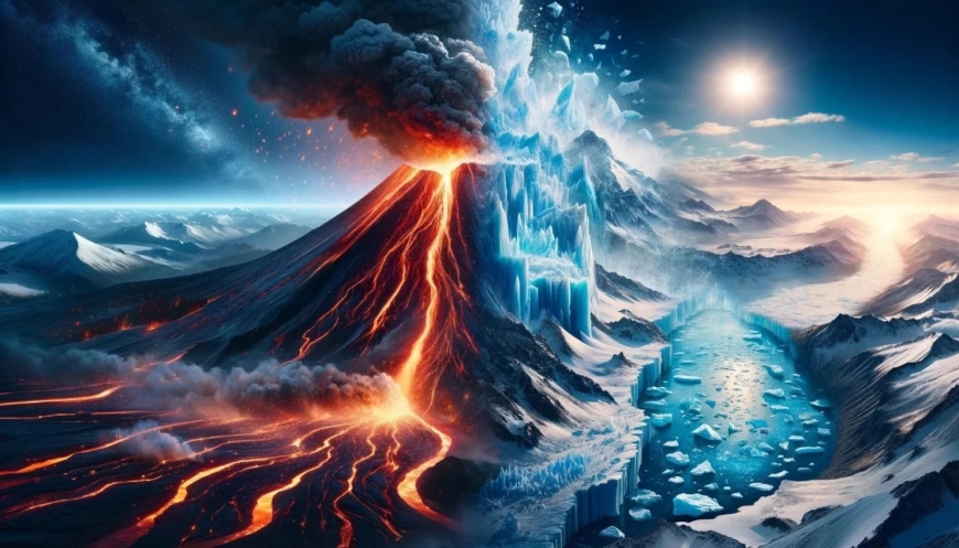 Can a Volcano Cause an Ice Age?