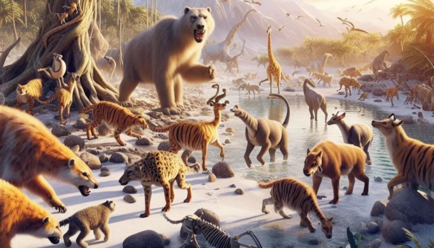 How Did Ice Age Animals Hunt for Food?