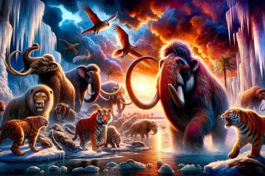 What Are the Most Intriguing Theories About the Extinction of Large Ice Age Animals?