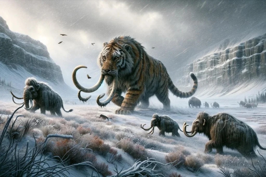 Predator and Prey Dynamics During the Ice Age