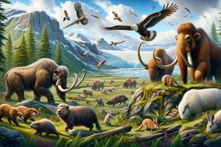 What Were Some Land Animals After the Ice Age?