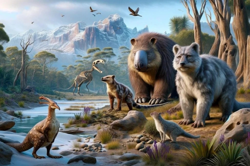 Ice Age Animals in Australia