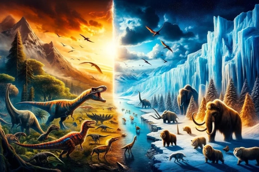 Did the Ice Age Happen Before or After the Dinosaurs?