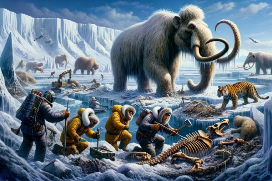 Ice Age Animals Found in Permafrost