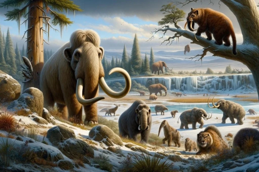 Ice Age Animals in North America